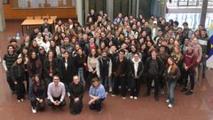 Acto de bienvenida a estudiantes extranjeros que cursar�n el segundo cuatrimestre en la UDC