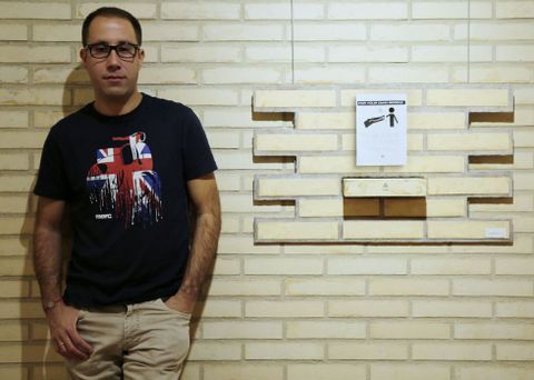 Miguel Pi�eiro muestra su obra en Ourense. 