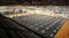 En la pista de A Pinguela hab�a 190 sillas preparadas para el examen, pero al final solo hicieron falta 14