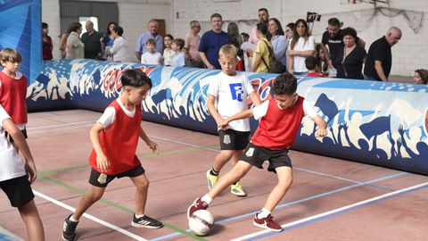 Competici�n de 3x3 de f�tbol sala del San Paio