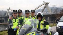 Feliz Navidad al volante de parte de la Guardia Civil de Tr�fico