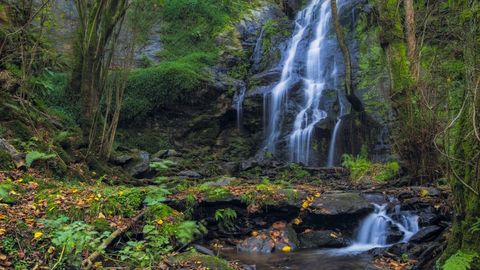 Cascata das Hortas, em Arza.