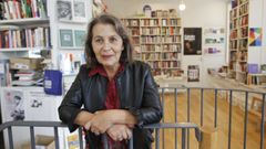 La directora portuguesa Rita Azevedo, retratada en la librer�a Numax de Santiago.
