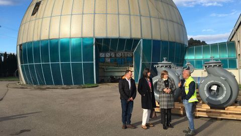 Visita a la depuradora de Maqua