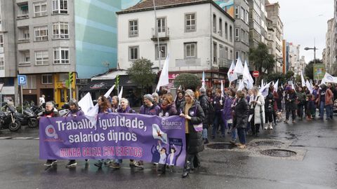 Manifestacin por el 8M en Vigo