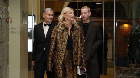 Invitados a la inauguración de la exposición  de Annie Leibovitz