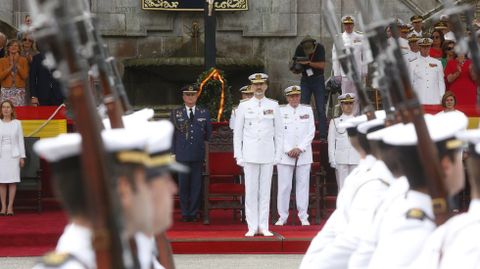 2017: dos reyes en Marn, Felipe VI y Juan Carlos I