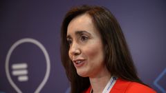 Victoria Villarruel, la candidata de Libertad Avanza y compaera de Milei, acus a Massa de mentiroso.