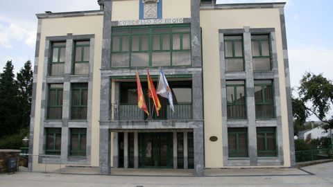 Casa consistorial de O Incio, municipio natal del fallecido