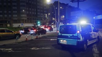 La tercera ronda cortada al tr�fico por el riesgo de ca�da de un p�rtico