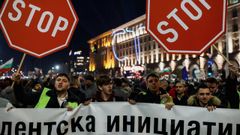 Protesta en las calles de la capital b�lgara