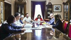 La Xunta de Goberno Local de Lugo estuvo presidida por la alcaldesa, Elena Candia