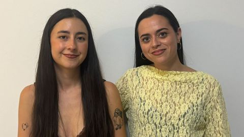 Saray Torner, izquierda, lleg� a Cee en el 2023, mientras que Beatriz P�rez, derecha, lo hizo en el 2025