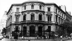 Imagen antigua del Palacio de Linares, actual sede de la Casa de Am�rica en Madrid