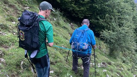 Rescate en la Sierra del Cuera