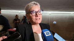 La consejera de Salud del Principado de Asturias, Concepci�n Saavedra, antes de participar en la inauguraci�n de la jornada Salud y Medio Ambiente: retos para el sistema sanitario, celebrada en Laboral Ciudad de la Cultura