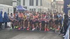 Salida de la carrera popular de San Xiao