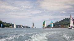 Regata de cruceros en la R�a de Ferrol