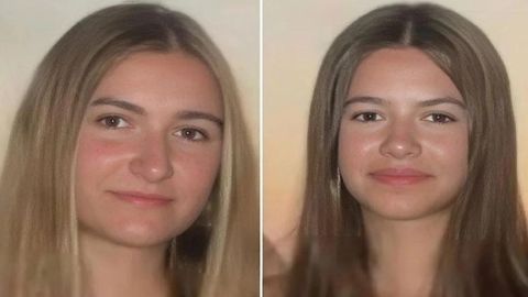 Las hermanas Alicia y Diana Gunst, de 15 y 14 a�os, fallecieron en el incendio de Crans-Montana