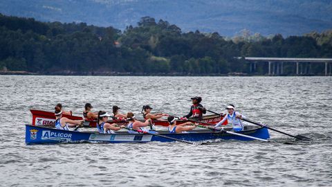 Clasificaci�n para la final del campeonato europeo de bateles celebrado en Rianxo