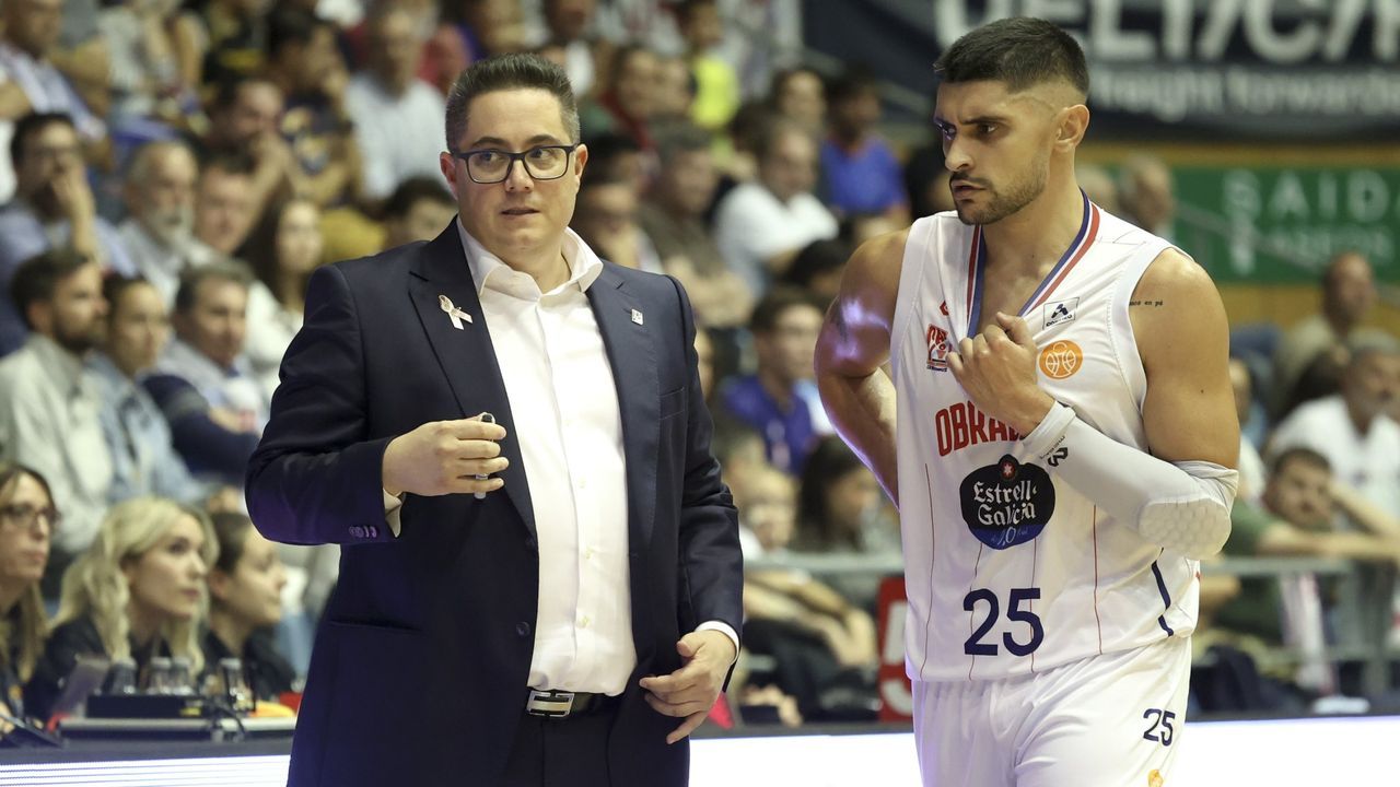 Sergi Quintela, escolta del Monbus Obradoiro, evita las dispersiones: «Solo pensamos en el partido que toca»