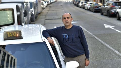 Antonio V�zquez, presidente de Radio Taxi