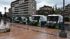 Nuevos equipos de limpieza de Oviedo
