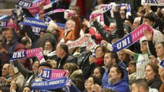 Aficionados del Baxi en un partido disputado este curso en A Malata. 