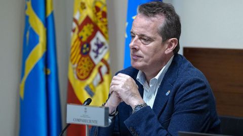 El consejero de Medio Rural y Poltica Agraria, Marcelino Marcos