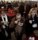 El Concello reparti� por la tarde arroz con leche en el Cant�n