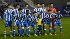 Once que Borja Jim�nez dispuso en La Condomina para el duelo copero contra el UCAM Murcia