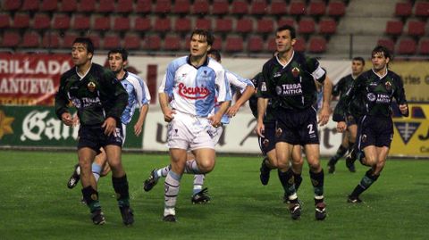 Changui, en la SD Compostela en el a�o 2000