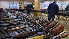 Armas a subasta en la Guardia Civil 
