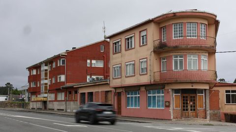 El edificio, antes de iniciar la obra que lo est transformando por dentro y por fuera