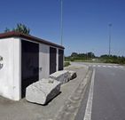 Uno de los transformadores el�ctricos repuestos del parque. 