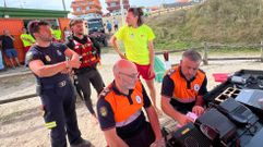 Simulacro de salvamento este s�bado en Razo, Carballo 