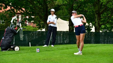 Una participante, durante el Campeonato de España sub-16