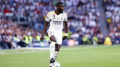 Antonio R�diger.Antonio R�diger con el Real Madrid