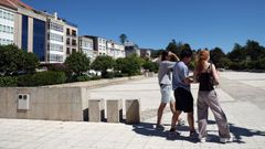 Plaza Alcalde Segundo Dur�n de A Pobra, que sigue bajo titularidad de Portos