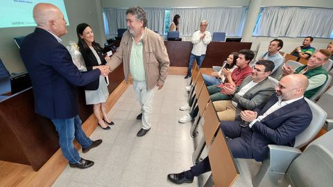 El acto de presentacin tuvo lugar en la Escuela de Telecomunicaciones de Vigo