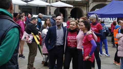 O alcalde, Gonzalo P�rez J�come, acudiu a saudar �s participantes
