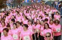Miles de mujeres participaron en la �ltima edici�n de la cita. 