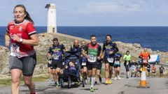 La carrera Faro Roncudo dejar� bonitas instant�neas como la de la foto (abril del 2024).