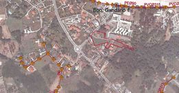 En rojo, el �mbito de aplicaci�n del cambio de las normas subsidiarias.