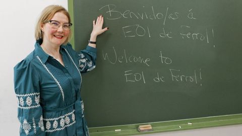Kerry Ann McKevitt, directora de la Escuela de Idiomas de Ferrol