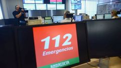 Centro de coordinaci�n de emergencias del 112 en Andaluc�a