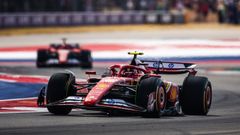 GP de EE.UU F1 2024 en Austin.Carlos Sainz en el GP de EE.UU F1 2024 en Austin