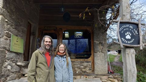 La casa de los dos peregrinos cuenta con una tienda de artesana y una sala de masajes shiatsu. 