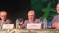 El presidente de la Diputaci�n, en su intervenci�n en el acto inaugural de las jornadas.