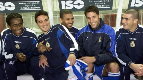 Djalminha y Scaloni